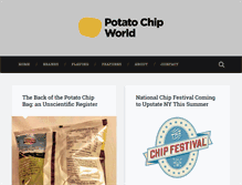 Tablet Screenshot of potatochipworld.com
